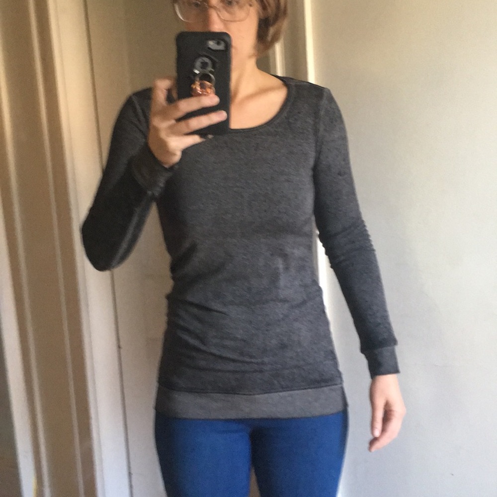 Small, grey, Threads 4 Thought sweatshirt